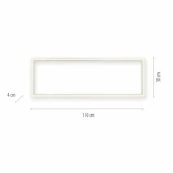 Luminaires Paul Neuhaus Plafonnier Paul Neuhaus PURE-LINES LED Aluminium, 1 lumière, Télécommandes* Éclairage Led