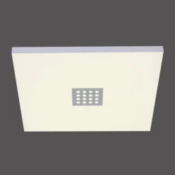 Luminaires Paul Neuhaus Plafonnier Paul Neuhaus PURE-NEO LED Aluminium, 5 lumières, Télécommandes* Éclairage Led