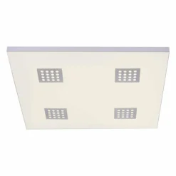 Luminaires Paul Neuhaus Plafonnier Paul Neuhaus PURE-NEO LED Aluminium, 4 lumières, Télécommandes* Éclairage Led