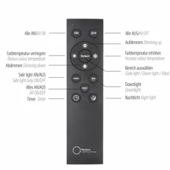 Luminaires Paul Neuhaus Plafonnier Paul Neuhaus PURE-LINES LED Aluminium, 1 lumière, Télécommandes* Éclairage Led
