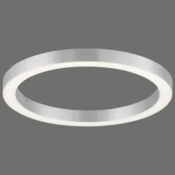 Luminaires Paul Neuhaus Plafonnier Paul Neuhaus PURE-LINES LED Argenté, 1 lumière, Télécommandes* Éclairage Led