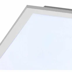 Paul Neuhaus Q-Serie Plafonnier Paul Neuhaus Q-Flag LED Blanc, 1 lumière, Télécommandes