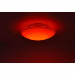 Paul Neuhaus Q-Serie Plafonnier Paul Neuhaus Q-ARKTIS LED Blanc, 1 lumière, Télécommandes, Changeur de couleurs