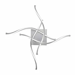 Paul Neuhaus Q-Serie Plafonnier Paul Neuhaus Q-MALINA LED Nickel mat, 4 lumières, Télécommandes