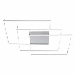 Paul Neuhaus Q-Serie Plafonnier Paul Neuhaus Q-INIGO LED Nickel mat, 3 lumières
