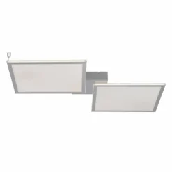 Paul Neuhaus Q-Serie Plafonnier Paul Neuhaus Q-ROSA LED Blanc, 2 lumières, Télécommandes