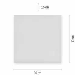 Paul Neuhaus Q-Serie Plafonnier Paul Neuhaus Q-FLAG LED Blanc, 1 lumière, Télécommandes, Changeur de couleurs