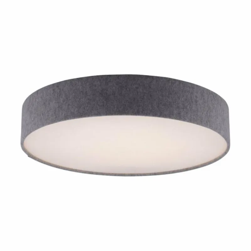 Paul Neuhaus Q-Serie Plafonnier Paul Neuhaus Q-KIARA LED Gris, 1 lumière, Télécommandes