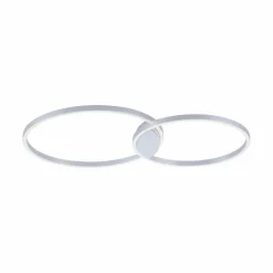 Paul Neuhaus Q-Serie Plafonnier Paul Neuhaus Q-KATE LED Aluminium, 1 lumière, Télécommandes