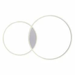 Paul Neuhaus Q-Serie Plafonnier Paul Neuhaus Q-KATE LED Aluminium, 1 lumière, Télécommandes