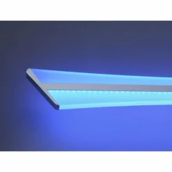 Paul Neuhaus Q-Serie Plafonnier Paul Neuhaus Q-Riller LED Chrome, 2 lumières, Télécommandes, Changeur de couleurs