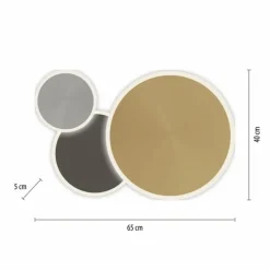 Paul Neuhaus Q-Serie Plafonnier Paul Neuhaus Q-PIATO LED Blanc, 1 lumière, Télécommandes