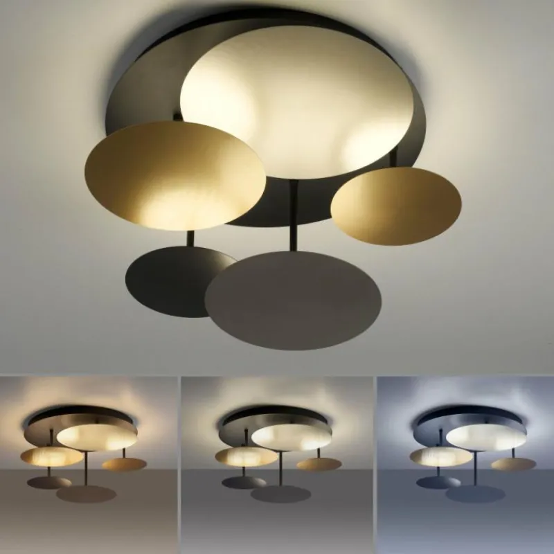 Paul Neuhaus Q-Serie Plafonnier Paul Neuhaus Q-PIATO LED Blanc, 1 lumière, Télécommandes