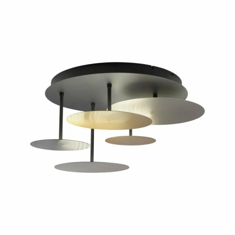 Paul Neuhaus Q-Serie Plafonnier Paul Neuhaus Q-PIATO LED Blanc, 1 lumière, Télécommandes