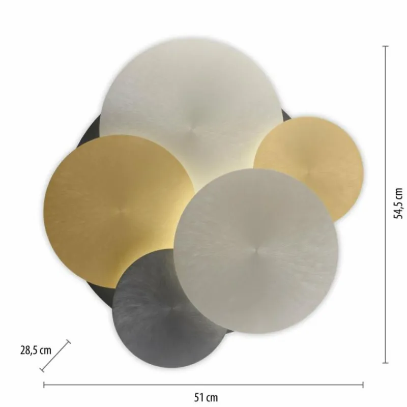 Paul Neuhaus Q-Serie Plafonnier Paul Neuhaus Q-PIATO LED Blanc, 1 lumière, Télécommandes