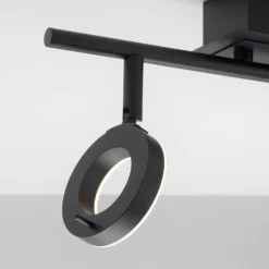 Luminaires Paul Neuhaus Plafonnier Paul Neuhaus SILEDA Anthracite, 2 lumières* Éclairage Led