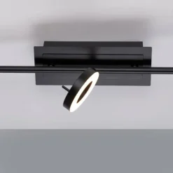 Luminaires Paul Neuhaus Plafonnier Paul Neuhaus SILEDA Anthracite, 3 lumières* Spots Et Projecteurs