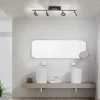 Luminaires Paul Neuhaus Plafonnier Paul Neuhaus SILEDA Anthracite, 4 lumières* Éclairage Led