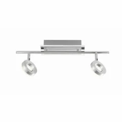 Luminaires Paul Neuhaus Plafonnier Paul Neuhaus SILEDA Aluminium, 2 lumières* Éclairage Led