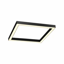 Luminaires Paul Neuhaus Plafonnier Paul-Neuhaus PURE-LINES LED Anthracite, 1 lumière, Télécommandes* Éclairage Led