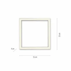 Luminaires Paul Neuhaus Plafonnier Paul-Neuhaus PURE-LINES LED Anthracite, 1 lumière, Télécommandes* Éclairage Led