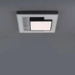 Paul Neuhaus Q-Serie Plafonnier Paul-Neuhaus Q-ALTA LED Noir, 1 lumière, Télécommandes