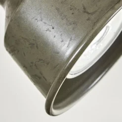 Lampes Industrielles-hofstein Plafonnier Pehefito Brun, Noir, 4 lumières