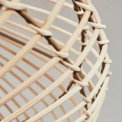 Style Boho-Chic-hofstein Plafonnier Peretola Noir, 1 lumière