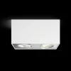 Luminaires Philips Plafonnier Philips Box LED Blanc, 2 lumières* Spots Et Projecteurs