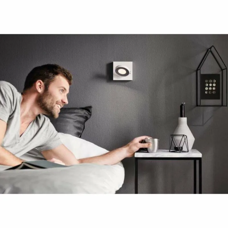 Luminaires Philips Plafonnier Philips Clockwork LED Blanc, 1 lumière* Éclairage Led