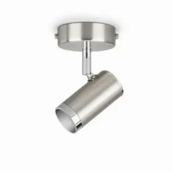 Luminaires Philips Plafonnier Philips Espimas LED Chrome, 1 lumière* Spots Et Projecteurs