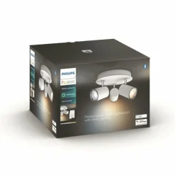 Luminaires Philips Plafonnier Philips Hue Adore LED Blanc, 3 lumières, Télécommandes