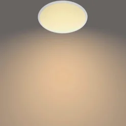 Luminaires Philips Plafonnier Philips Hue Aurelle LED Blanc, 1 lumière