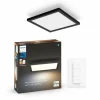 Luminaires Philips Plafonnier Philips Hue Aurelle LED Noir, Blanc, 1 lumière