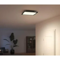 Luminaires Philips Plafonnier Philips Hue Aurelle LED Noir, Blanc, 1 lumière