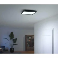 Luminaires Philips Plafonnier Philips Hue Aurelle LED Noir, Blanc, 1 lumière