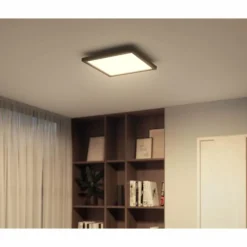 Luminaires Philips Plafonnier Philips Hue Aurelle LED Noir, Blanc, 1 lumière