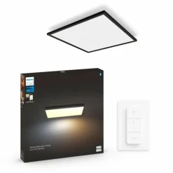 Luminaires Philips Plafonnier Philips Hue Aurelle LED Noir, Blanc, 1 lumière
