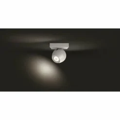 Luminaires Philips Plafonnier Philips Hue Buckram LED Blanc, 1 lumière
