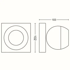 Luminaires Philips Plafonnier Philips Hue Buckram LED Noir, 1 lumière, Télécommandes