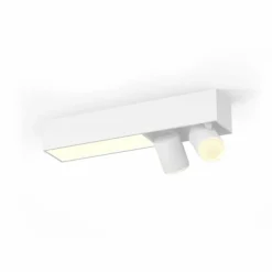 Luminaires Philips Plafonnier Philips HUE Centris LED Blanc, 3 lumières, Changeur de couleurs