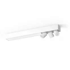 Luminaires Philips Plafonnier Philips HUE Centris LED Blanc, 3 lumières, Changeur de couleurs