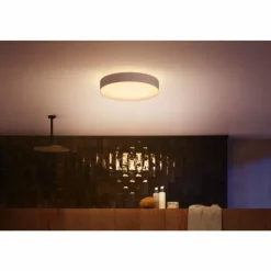 Luminaires Philips Plafonnier Philips Hue Devere LED Blanc, 1 lumière, Télécommandes