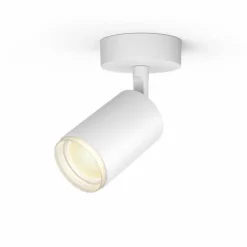 Luminaires Philips Plafonnier Philips Hue Fugato LED Blanc, 1 lumière, Changeur de couleurs