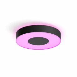 Luminaires Philips Plafonnier Philips Hue Infuse LED Noir, 1 lumière, Changeur de couleurs