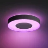 Luminaires Philips Plafonnier Philips Hue Infuse LED Noir, 1 lumière, Changeur de couleurs