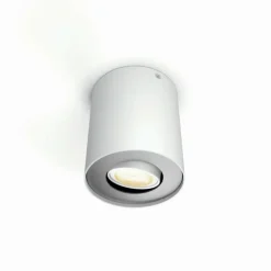Luminaires Philips Plafonnier Philips Hue Pillar LED Blanc, 1 lumière, Télécommandes