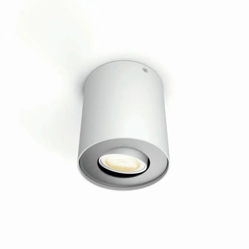 Luminaires Philips Plafonnier Philips Hue Pillar LED Blanc, 1 lumière