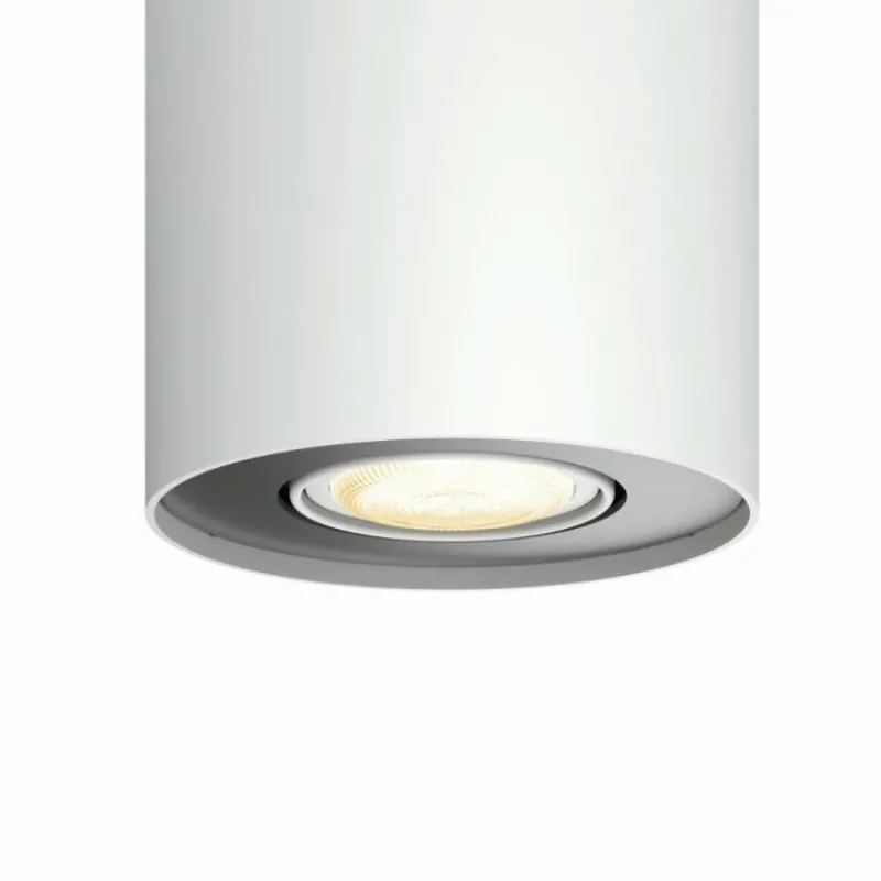 Luminaires Philips Plafonnier Philips Hue Pillar LED Blanc, 1 lumière