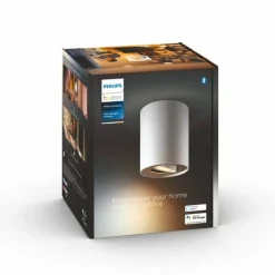 Luminaires Philips Plafonnier Philips Hue Pillar LED Blanc, 1 lumière